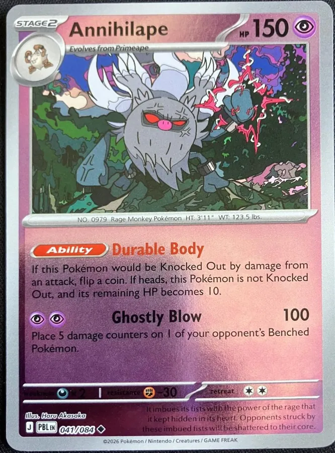 Annihilape [Reverse Holo]